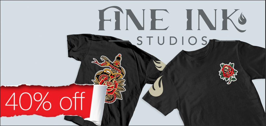 40% off Sale | Fine Ink Studios Merch